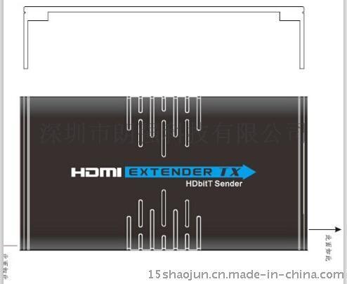 2016款hdmi转网线收发器RJ45网络传输器120米1对多路分配